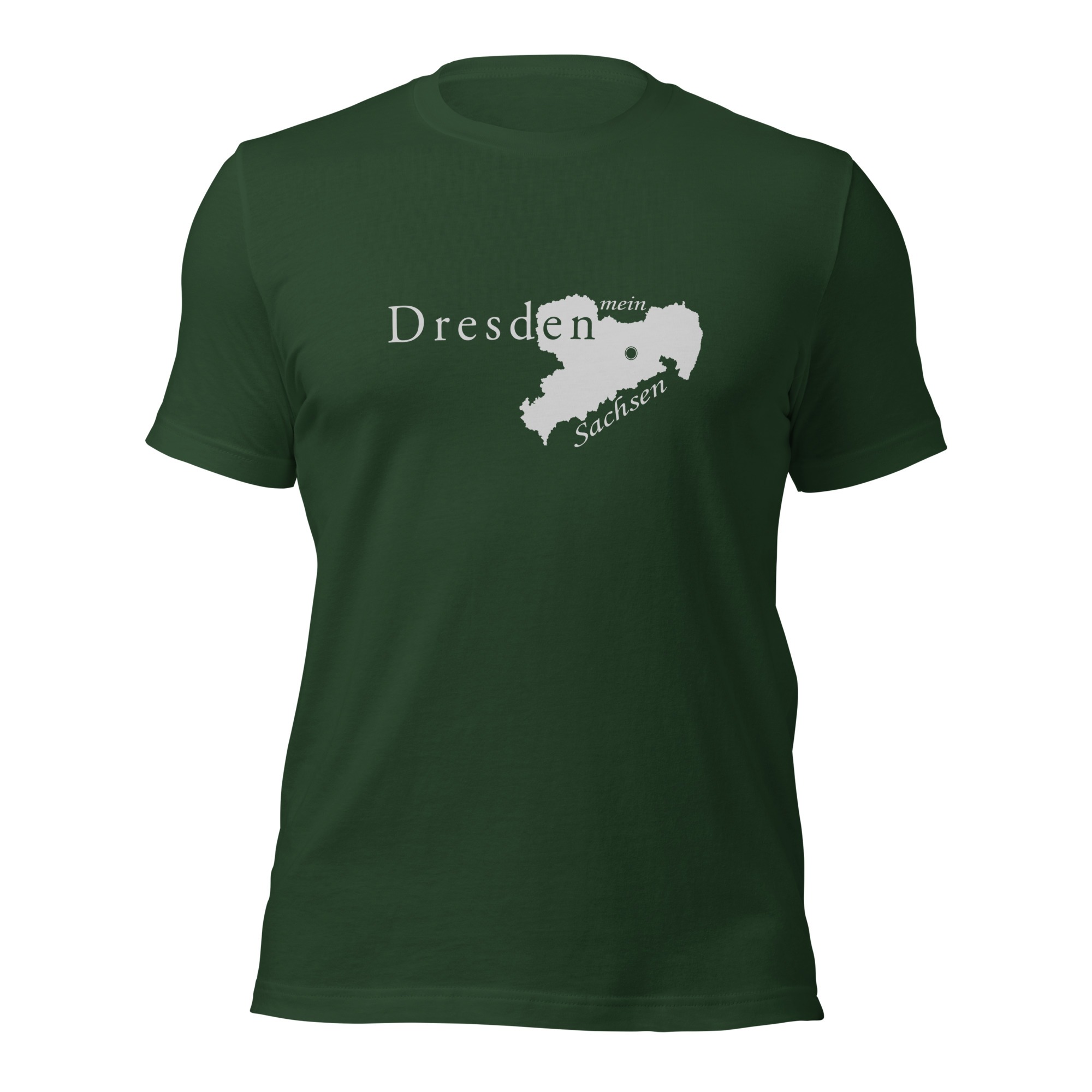 Dresden – mein Sachsen – Damen-Unisex-T-Shirt