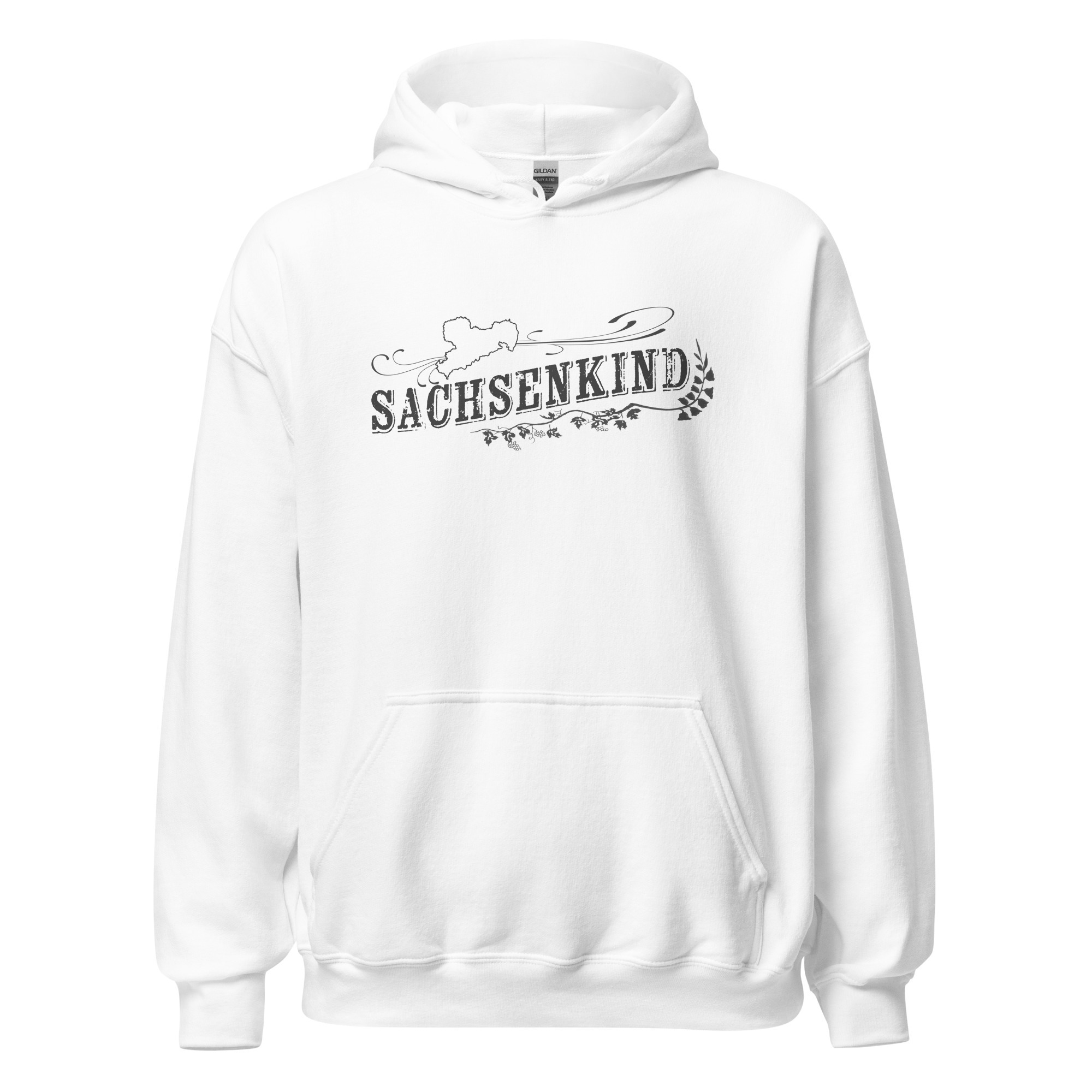 SACHSENKIND - Unisex-Kapuzenpullover