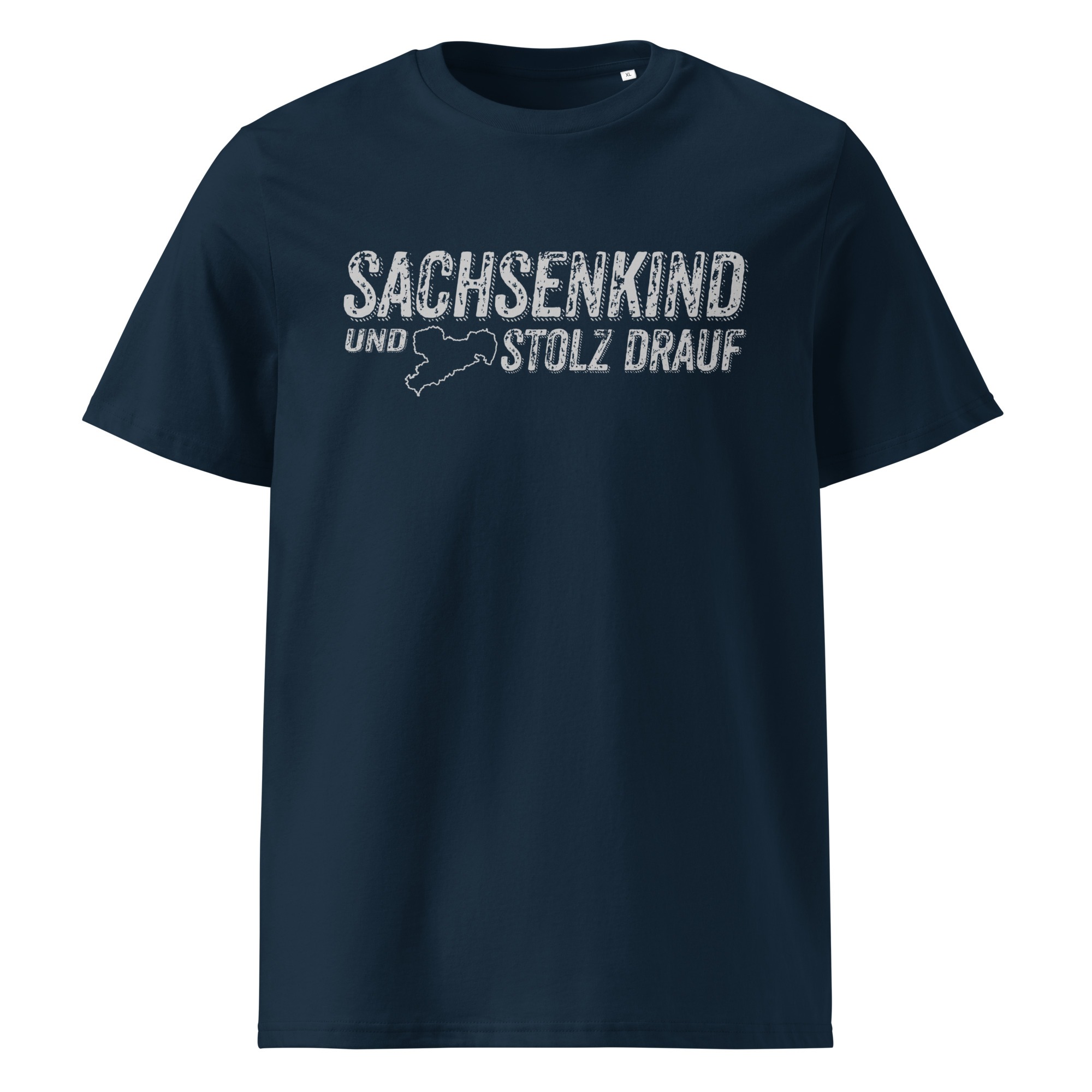 SACHSENKIND und STOLZ drauf - Unisex T-Shirt aus Bio-Baumwolle
